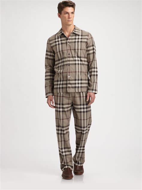 burberry mens pyjamas